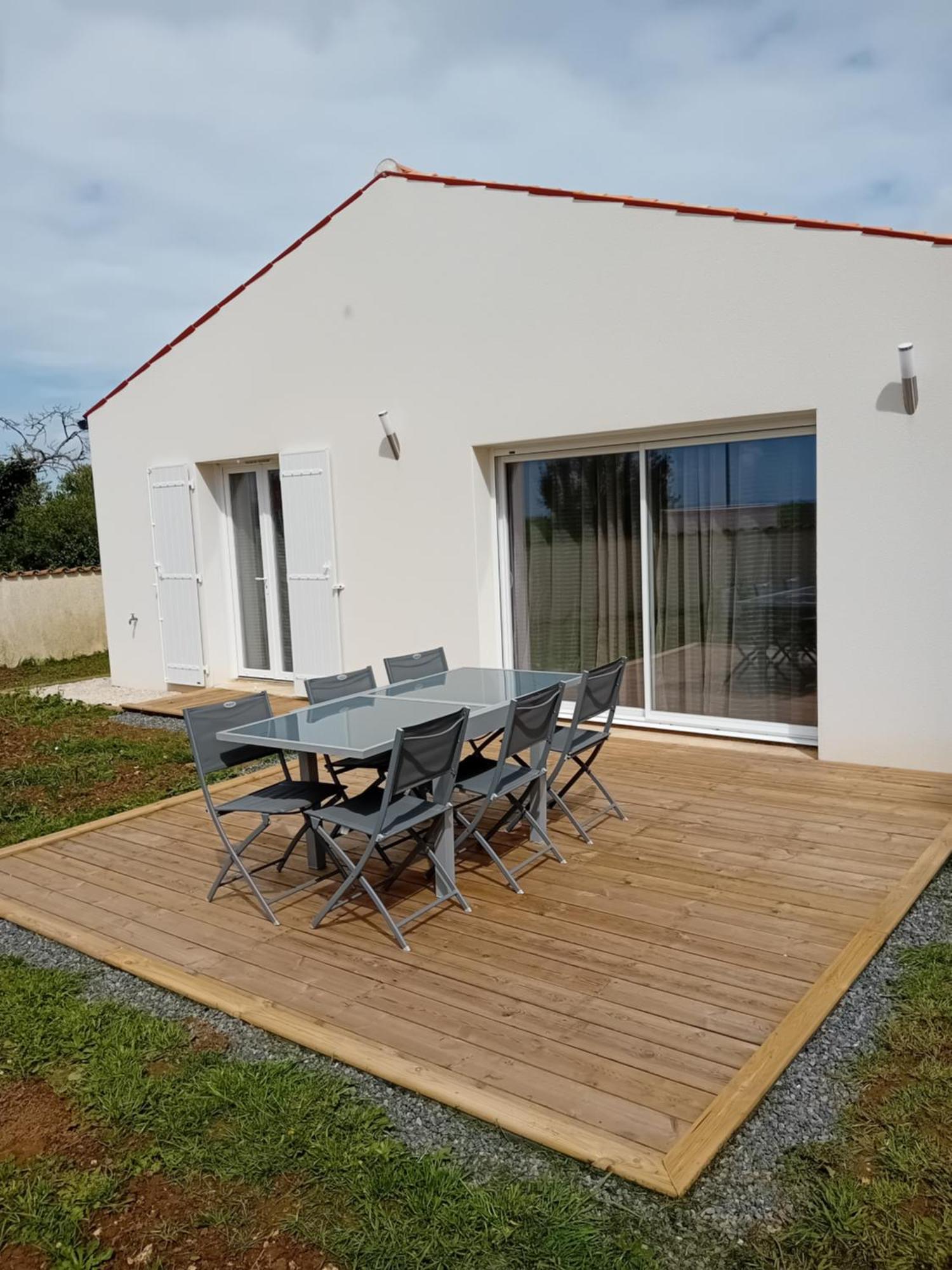 Nidbleu17 Maison Neuve 6 Personnes Ocean Et Campagne Le Port-des-Barques Exterior foto